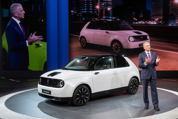 Weltpremiere des Honda e Serienfahrzeugs
