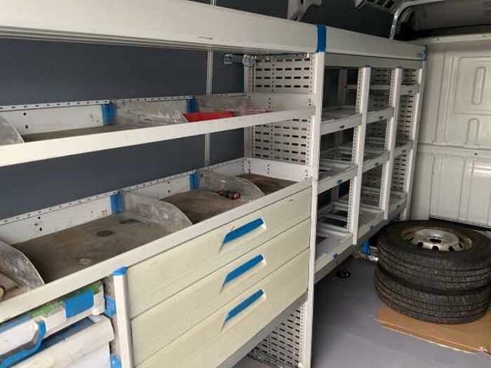 Peugeot Boxer Kasten L3H2 Holzboden Regalsystem Rückfahrkamera Spurhalteass. Notbremsass