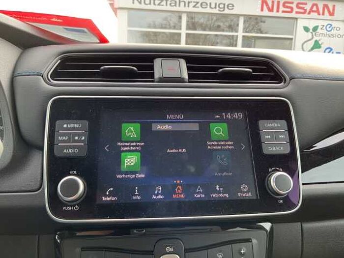 Nissan Leaf N-Connecta Winter & LED Navi SHZ 360° Kamera Dyn. Kurvenlicht N-Connecta Winter & LED Navi SHZ 360° Kamera Dyn. Kurvenlicht